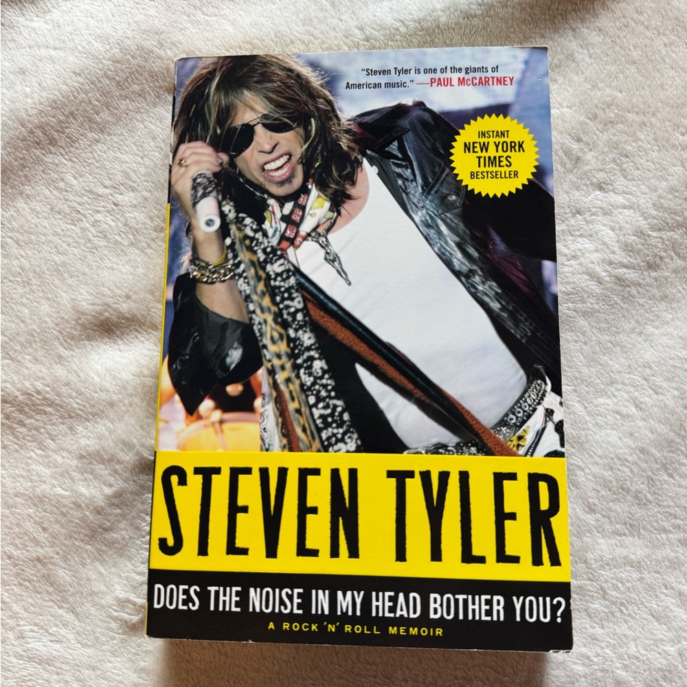 Yellow and Black Memoir Book by